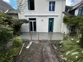 Litard Paysage - Maçonnerie - Création d'une terrasse